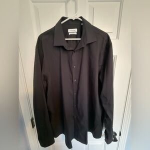 Calvin Klein Men's Black Dress Shirt